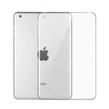 Aišku, Padengti iPad 10.2 2019 Atveju Skaidrios TPU Silikoninis Galinio Dangtelio iPad 9.7 2018 Oro 2/1 Pro 10.5 11 Mini 2/3/4/5 Rubisafe