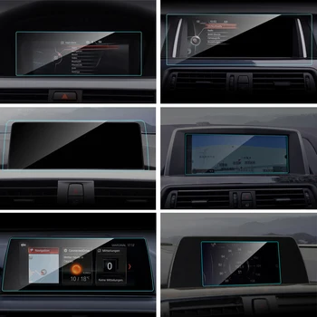 Automobilių GPS Navigacijos Screen Protector Filmas BMW E90 yra f01 F02 F10 F11 F13 F18 F20 F21 F22 F23 F30 F31 F32 F33 F34 F35 F45 G11 G12