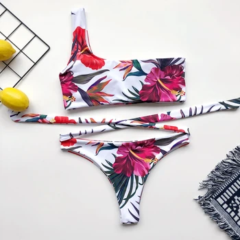 Be-X Naujus moteris maudymosi kostiumėlį, Gėlės seksualus bikini 2020 mujer Brazilijos bikini Push up maudymosi kostiumėliai moterų Paplūdimio drabužiai Vasaros maudymosi kostiumas