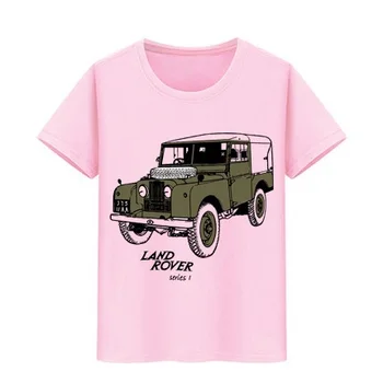 Berniukas, Mergaitė Palaidinė Marškinėliai Vaikams Viršūnes Teeshirts Land Rover Automobilių 90 Visiškai Tobulumo VISUREIGIS Modelio Marškinėlius Vaikų trumpomis Rankovėmis Tee
