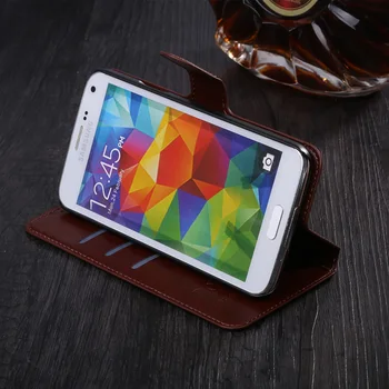 Coque Flip Case for Samsung Galaxy S8 SM-G950F G9500 Prabanga PU Odos Piniginės 