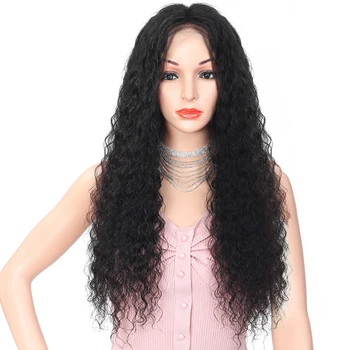 Didmeninė perukas giliai banga nėriniai priekiniai perukas 4x4 nėrinių uždarymo perukas Brazilijos nėriniai priekiniai Žmogaus Plaukų Perukai už juodaodžių moterų 150% Tankis