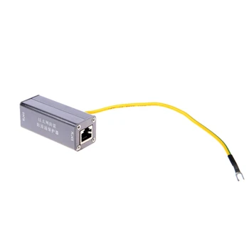 Drop&Didmeninė Ethernet Tinklo plokštės RJ45 Surge Protector Thunder apsauga nuo Žaibo, Apsauga Prietaisas