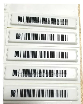 EAS ESU minkštas etiketės 58KHZ anti-vogti iš parduotuvių DR etiketės AM saugumo etiketės, ESU apsaugos signalizacijos sistema su brūkšninio kodo 10000pcs/daug