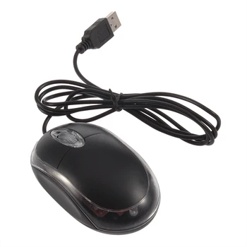 Ergonomiškas Dizainas USB Laidinio Optinė Maus Žaidimų Pelės Žaidėjus VADOVAVO DELL, ASUS Nešiojamas Kompiuteris Juoda