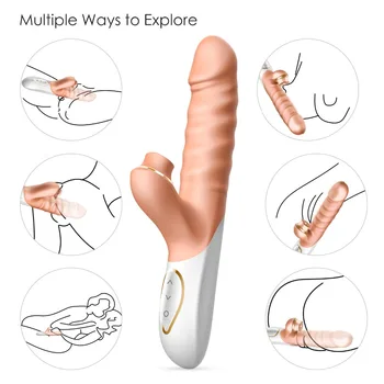 Europos mergaičių naudoti 10 rūšių dual-variklis vibratorius stimuliuoja makšties ir klitorio vibratorius moterų masturbacija prietaisas