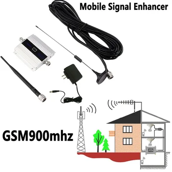 Fullset 2G/3G/4G GSM 900 Mhz Kartotuvas 3G Celular MOBILIOJO TELEFONO Signalo Kartotuvų Stiprintuvas,900MHz GSM Stiprintuvo + Antena