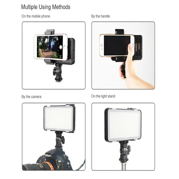 GODOX M150 LED Šviesos 5600K Baltos Spalvos Led panel Selfie šviesos Lempų, skirtų 