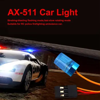 GoolSky AX-511 RC Multi-funkcija Apskrito Itin Šviesus RC Automobilių LED Šviesos strobing-sprogdinimo Mirksi greitai-lėtai Sukasi Režimas