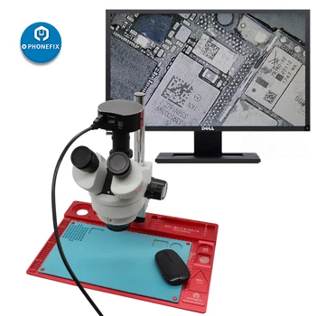 H300 HDMI Pramonės Matavimo Mikroskopo Vaizdo Kamera Skaitmeninis Full HD 