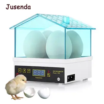 HHD Kiaušinių Inkubatorius Pilnai Automatinis Inkubatorius Mašina Mini Vaikas Skaitmeninis 4 Kiaušiniai Brooder Tiektuvo Talpa Liukas vištienos putpeles