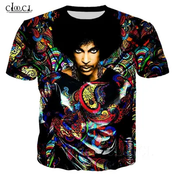 Hip-Hop Stiliaus T Marškiniai Vyrams, Moterims, Hoodies Dainininkas Prince Rogers Nelsonas 3D Print T-Shirt Harajuku Streetwear Dizaino Megztiniai Viršų