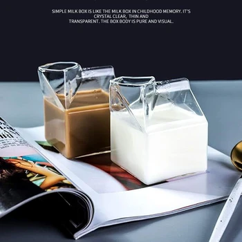 Japonų Stiliaus Stiklinės Pieno Taurės Aikštėje Pieno Lauke Mikrobangų Krosnelė Galite Šilumos Kūrybos Namų Virtuvės Stalo Pusryčiai Taurė
