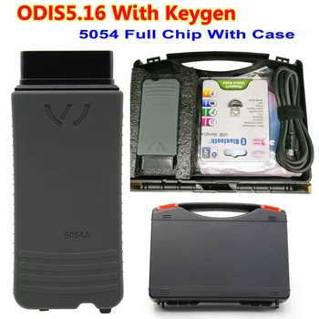 Karšto 5054A Diagnostikos OKI Chip Naujas ODIS 5.16 Su Keygen 