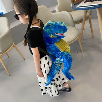 Kuprinė Tėvų-Vaikų Dinozaurų Vaikai Studentų Kuprinė Animacinių filmų Mokykloje Didelis Dinozauras Maišelį mokyklos krepšiai рюкзак