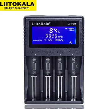 Liitokala Lii-PD4 PL4 PD2 18650), 3,7 V Li-ion, kroviklis 1.2 V NiMH battery21700 18350 18500 AAA LiFePO43.2V 3.85 V cargador 26650