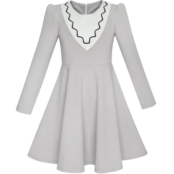 Mergaitės Mokyklinę Uniformą Balta Apykakle Ilgomis Rankovėmis Dryžuotas 2020 Metų Vasaros Princesė Vestuvės Suknelės Mergina Drabužius Inscenizacija
