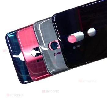Naujas Originalus Stiklas LG G7 ThinQ Baterijos dangtelis Durys G7+ G710 G710EM Galiniai Būsto Atgal Atveju, Su Klijais Pakeitimo Dalis