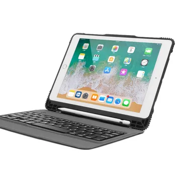 Nuimama Klaviatūra Smart Cover For iPad 9.7 2017/2018 Pro Oro 2/1 Darbalaukio Tarnybos Pramogų Tablet Priedai