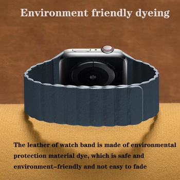 Odos kilpa dirželis Apple watch band 44 mm 40mm iwatch juosta 42mm 38mm Magnetinio watchband apyrankę Iwatch serijos se 6 5 4 3 2