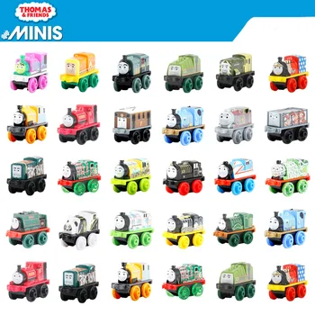 Originalus Thomas ir Draugas Mini 5cm Lokomotyvą Traukinys Modelio Automobilių Vaikams Žaislai Vaikams Diecast Brinquedo Švietimo Gimtadienio Dovana
