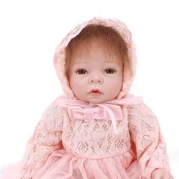OtardDolls naują atvykimo 22inches silikono reborn baby lėlės mergaitėms, žaislai tikroviška bebe atgimsta menina lėlės dovana