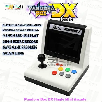 Pandora Box DX mini arcade 3000 1 vieno bartop Galite Išsaugoti žaidimo progresą paramos FBA MAME PS1 SFC/SNES MD žaidimas 3D Mortal Kombat
