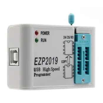 Patvarus EZP2019 Didelio Greičio USB, SPI Programuotojas pagalbą 24 25 93 EEPROM, Flash Bios balta