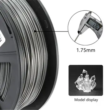 PETG Pla Black 3D kaitinimo 1.75 mm 1KG(2.2 lb) sublimacijos Soid Matmenų Tikslumas +/- 0.02 mm, 1 kg Ritės Su Žema kaina