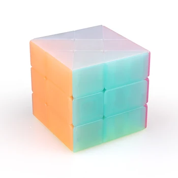 QiYi vėjo malūnas 3x3x3 Magic Cube Greičio Twist Magijos Kubo Galvosūkį žaislas antistress Rubis Neo Cubo Magico Vaikams