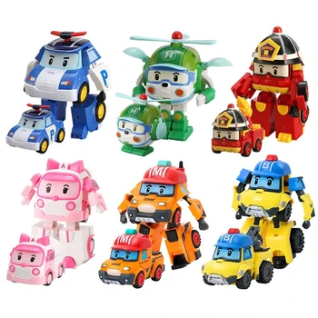 Robocar Korėja Robotas Vaikams, Žaislai Transformacijos Anime Veiksmų Skaičius, Super Sparnus Poli Žaislai Vaikams Playmobil Juguetes