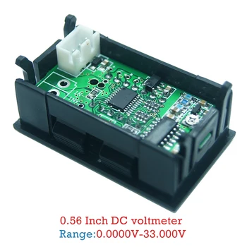 Skaitmeninis skirti 0,56 colių LED Ekranas, 5 Bitus DC 0-33.000 V Voltmeter Voltmetras Testeris