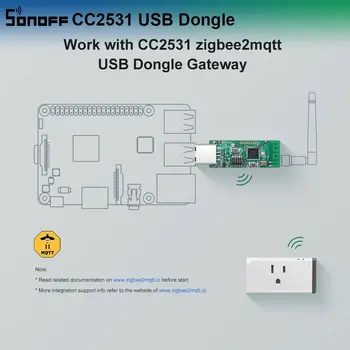 SONOFF Dongle Zigbee CC2531 USB Dongle Modulis Plikas Valdybos Paketinių Protokolo Analizatoriaus Sąsajos Dongle Fotografavimo Paketo Modulis
