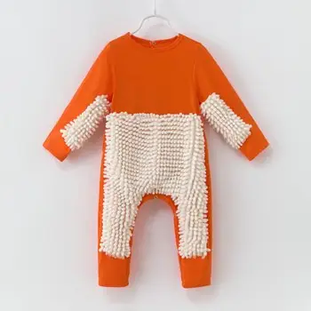 Sprogimo modeliai pavasarį ir rudenį naujų vaikų drabužių berniukų ir mergaičių, kūdikių romper kūdikių mop drabužiai