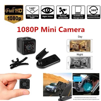 SQ11 Mini HD 720P Mažas WiFi Kamera, IP Mini Kamera, infraraudonųjų SPINDULIŲ Naktinio Matymo Mikro Kamera Judesio Aptikimo vaizdo Kamera DV DVR Parama TF Kortelę