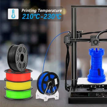SUNLU S PLA 3D Kaitinimo 1kg 3D Spausdintuvą, Naują Atvykimo 1.75 mm PLA Gijų, Ryškių Spalvų 3D Spausdinimo Medžiagų SPLA 2vnt/komplektas