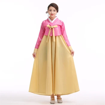 Tradicinio korėjiečių Drabužiai Moterims Hanbok Suknelė Šokio Kostiumai Festivalis Apranga Etapo Rezultatus Drabužių, Retro Suknelė
