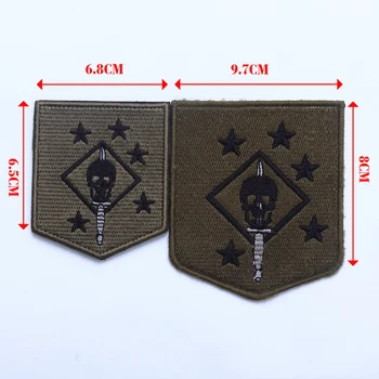 TSNK Karinės Entuziastai Siuvinėjimo Pleistras Kariuomenės Taktinių Badge 