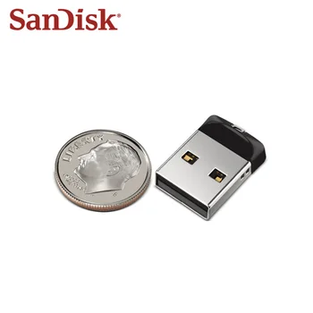 USB 2.0 SanDisk CZ33 USB Flash Drive 16GB 32GB Didelės Spartos Mini U Diską, Atminties kortelę memory Stick 64GB USB Pendrive