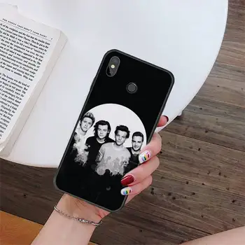 Viena Kryptimi Louis Tomlinson 1D Harry Styles Telefoną Atveju Xiaomi Redmi pastaba 8 9 9s Pro 9 9a