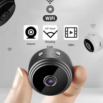 WiFi Mini 720P Belaidis 2.4 GHz vaizdo Kamera Mobile App Kontrolės IP Kamera Namų Apsaugos Stebėjimo Spy Naktinio Matymo Kamera