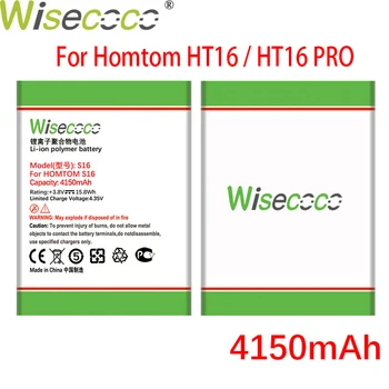 Wisecoco S 16 4150mAh Baterija HOMTOM S16 Mobilųjį Telefoną, Aukštos Kokybės Pakaitinis+Sekimo Numerį