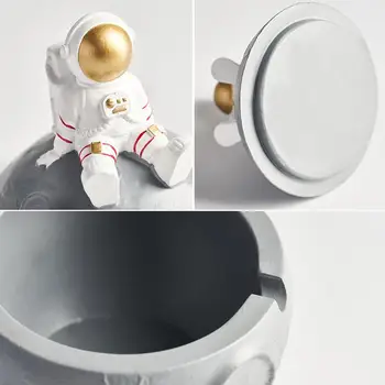 Šiaurės Dervos Astronautas Modelis Peleninę Modernių Namų Dekoravimo Reikmenys, Biuro Stalas, Dekoratyvinis Namų Ūkio Produktai
