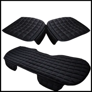 Žiemos automobilių sėdynės, neslidžia trijų dalių backless pliušas pagalvės Auto dalys Hyundai HND-3 Veloster i10 LPI 30blue R vre ix d